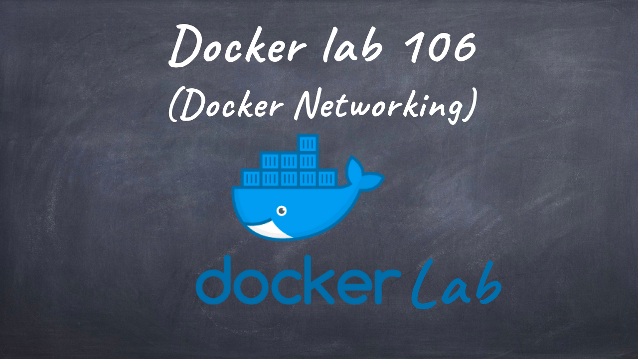 Dockerlab 106 Docker Networking